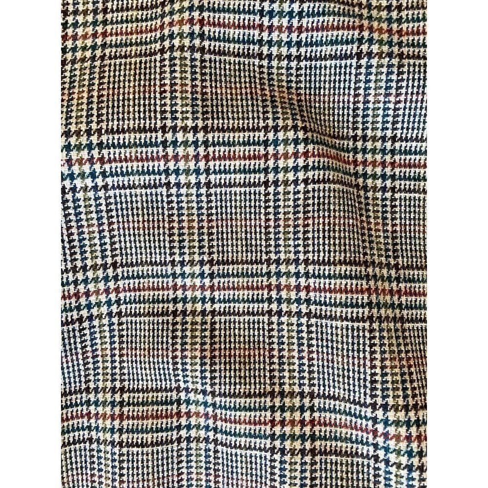 Worthington‎ Womens Plaid Long Pencil Skirt Wool Blend Career School Size 12 - Picture 4 of 6